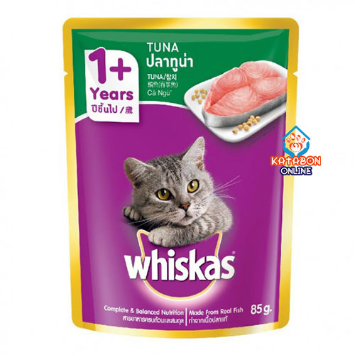 Whiskas-Pouch-Adult-Wet-Cat-Food-Tuna-85g