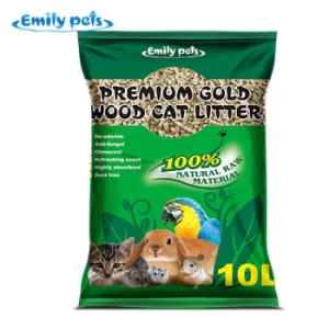 Emily Pets  Wood Cat Litter  10 Litter